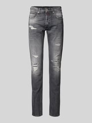 Jeans im Used-Look Modell 'GROVER' von Replay Grau - 26