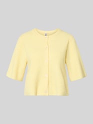 Krój regular fit kardigan rozpinany z dodatkiem wełny model 'SILLY' od PIECES - 13