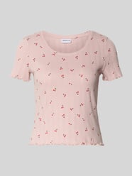 pyjamabovendeel met geschulpte zoom van Jake*s Casual Fuchsia - 5