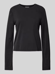 Longsleeve mit Rundhalsausschnitt von Jake*s Casual Schwarz - 7