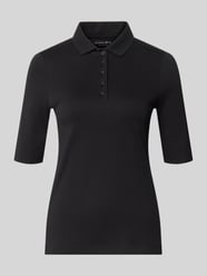 Koszulka polo o kroju slim fit z listwą guzikową i rękawem o dł. 1/2 od Christian Berg Woman - 3