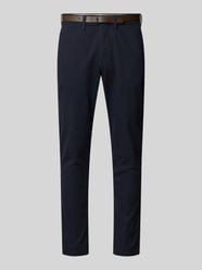 Spodnie materiałowe o kroju slim fit z odpinanym pasek Model „Marco” od JACK & JONES - 13