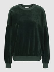 Bluza z imitacji wełny model ‘ANDAA’ od Armedangels Zielony - 25