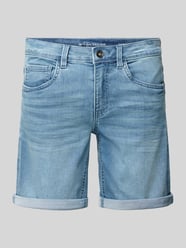 Szorty jeansowe o kroju slim fit z mieszanki bawełny model ‘ALEXA’ od Tom Tailor - 39