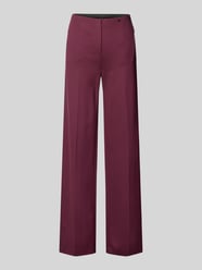 Hose aus Viskose-Mix mit Reißverschlusstaschen von Marc Cain Bordeaux - 38