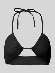 Top bikini z fakturowanym wzorem model ‘BRALETTE’ od Calvin Klein Underwear - 35