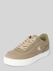 Sneaker mit Logo-Details Modell 'CLASSIC CUPSOLE' von Calvin Klein Jeans Beige - 4