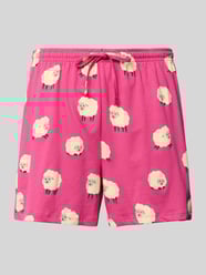 Pyjamabroek met elastische band en tunnelkoord van Jake*s Casual - 1