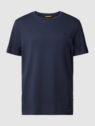 T-Shirt mit Logo-Stitching von camel active Blau - 31