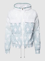 Jacke mit Reißverschluss Modell 'BIRDY' von Baldessarini Blau / Türkis - 1