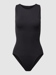Body mit Label-Detail von Marc O'Polo Schwarz - 46