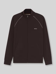 Regular Fit Sweatjacke aus Baumwoll-Mix Modell 'Mix&Match' von BOSS - 41