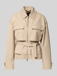 Parka o kroju regular fit z kieszeniami na piersi z patkami Model 'PAGLIERO' od BOSS - 11