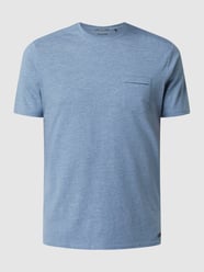 T-Shirt mit Brusttasche von NO EXCESS Blau - 45