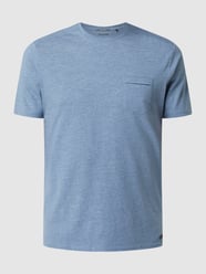 T-Shirt mit Brusttasche von NO EXCESS Blau - 22