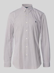 koszula casualowa o kroju slim fit z listwą guzikową od Polo Ralph Lauren - 38