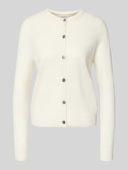 Gebreid jack van kasjmier met ronde hals van Christian Berg Woman - 13