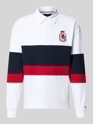 Relaxed Fit Poloshirt aus reiner Baumwolle Modell 'CREST RUGBY' von Tommy Hilfiger - 1