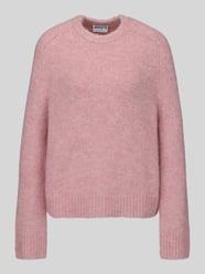 Regular fit pullover met wol van Jake*s Casual Fuchsia - 6