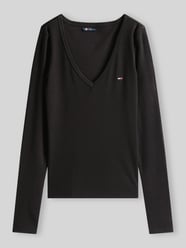 Slim Fit Langarmshirt mit Logo-Detail von Tommy Jeans - 4