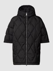 Poncho in Stepp-Optik von Fuchs Schmitt Grau / Schwarz - 20