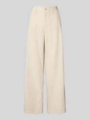 Regular Fit Cordhose aus reiner Baumwolle mit weitem Bein von s.Oliver RED LABEL Beige - 5