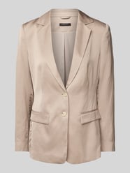 Blazer mit Reverskragen von comma Beige - 11