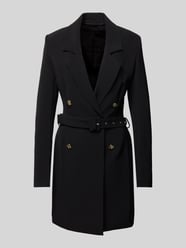 Trenchcoat mit Taillengürtel Modell 'LEONIE' von Guess Schwarz - 16