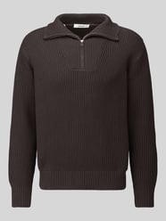 Regular Fit Pullover aus reiner Baumwolle mit Troyer-Kragen von Selected - 28