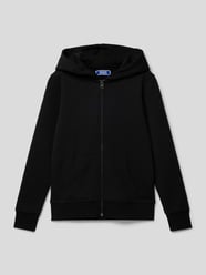 Bluza rozpinana z wpuszczanymi kieszeniami model ‘BASIC’ od Jack & Jones Czarny - 17