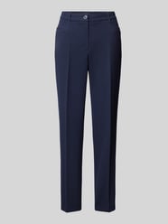 Regular Fit Stoffhose mit Strukturmuster von Betty Barclay Blau - 8