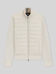 Regular fit sweatjack met doorgestikte voorkant, model 'HERNESTO' van BOSS - 19