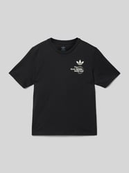 T-shirt met labelprint van adidas Originals - 25