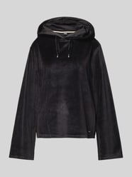 Hoodie met labeldetail, model 'Velluto' van BOSS - 8