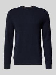 Regular Fit Kaschmirpullover mit Rundhalsausschnitt von Christian Berg Men - 5