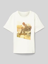 Regular Fit T-Shirt mit Motiv-Print von Tom Tailor - 9