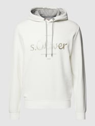 Hoodie met labelprint van s.Oliver RED LABEL - 17