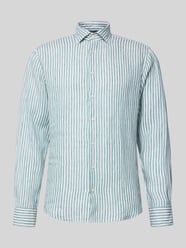 Regular Fit Business-Hemd aus Leinen mit Kentkragen von Seidensticker - 34
