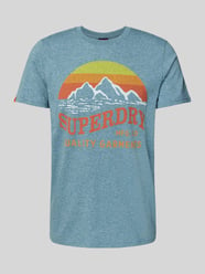 T-Shirt mit Motiv- und Label-Print Modell 'Great Outdoors' von Superdry - 24