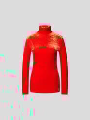 Longsleeve mit Stehkragen von Paco Rabanne Orange - 25