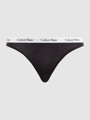 String mit Stretch-Anteil  von Calvin Klein Underwear Schwarz - 20