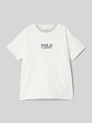 T-Shirt mit Label-Stitching von Polo Ralph Lauren Kids - 4