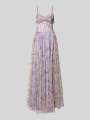 Corsagenkleid im Allover-Look von Mascara - 1