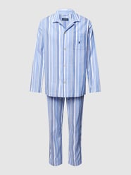 Pyjama mit Tartan-Karo Modell 'WOVEN' von Polo Ralph Lauren Underwear Blau - 43
