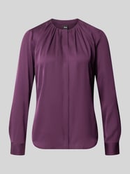 Seidenbluse mit Faltenlegung von BOSS - 37