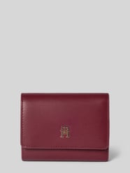 Portemonnee met logo-applicatie van Tommy Hilfiger Bordeaux - 7