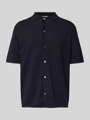 Regular fit vrijetijdsoverhemd met structuurmotief van Profuomo - 5