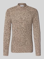Slim Fit Strickpullover aus reinem Kaschmir von FTC Cashmere Beige - 13