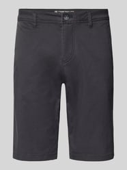 Szorty chino o kroju slim fit z mieszanka bawełny od Tom Tailor - 15