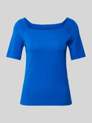 T-Shirt mit Karree-Ausschnitt von Marc Cain - 38